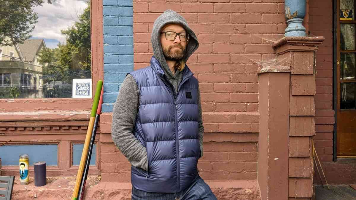 Mens outdoor vest on sale